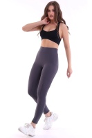 EMFURE Füme Kadın Spor Tayt Çift Cepli Sıkılaştırıcı Toparlayıcı Yüksek Bel Sporcu Taytı