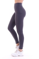 EMFURE Füme Kadın Spor Tayt Çift Cepli Sıkılaştırıcı Toparlayıcı Yüksek Bel Sporcu Taytı