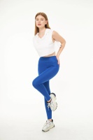 EMFURE Saks Kadın Spor Tayt Sıkılaştırıcı Toparlayıcı Yüksek Bel Tam Boy Spor Tayt