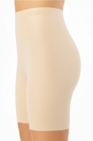 EMFURE Yüksek Bel Lazer Kesim Külot Görünmez Boxer Ten Rengi Kaymaz silikonlu Şort