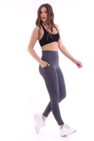 Füme Kadın Spor Tayt Çift Cepli Sıkılaştırıcı Toparlayıcı Yüksek Bel Sporcu Taytı Leggings Fitness