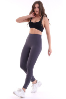 Füme Kadın Spor Tayt Çift Cepli Sıkılaştırıcı Toparlayıcı Yüksek Bel Sporcu Taytı Leggings Fitness