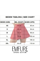 Haki Tenis Etek ve Crop Takım