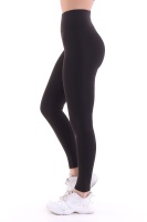 Kadın Siyah Yüksek Bel Toparlayıcı Spor Tayt Basics