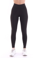 Kadın Siyah Yüksek Bel Toparlayıcı Spor Tayt Basics