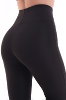 Kadın Siyah Yüksek Bel Toparlayıcı Spor Tayt Basics