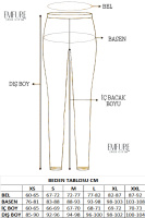 Lacivert Kadın Fermuarlı İspanyol Paça Spor Tayt Sıkılaştırıcı Toparlayıcı Sporcu Bootcut Leggings