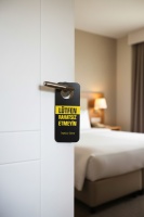 Lütfen Rahatsız Etmeyin Kapı Askısı 10 Adet 9cm X 21,5cm