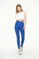 Saks Kadın Spor Tayt Sıkılaştırıcı Toparlayıcı Yüksek Bel Tam Boy Spor Tayt Leggings Fitness
