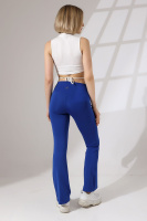 Saks Kadın Yüksek Bel Toparlayıcı Çift Cepli Ispanyol Paça Spor Tayt Bootcut Leggings