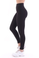 Siyah Kadın Spor Tayt Çift Cepli Sıkılaştırıcı Toparlayıcı Yüksek Bel Sporcu Taytı Leggings Fitness