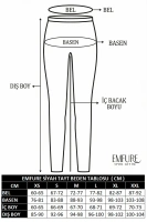 Siyah Kadın Spor Tayt Çift Cepli Sıkılaştırıcı Toparlayıcı Yüksek Bel Sporcu Taytı Leggings Fitness