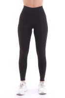Siyah Kadın Spor Tayt Sıkılaştırıcı Toparlayıcı Yüksek Bel Tam Boy Spor Tayt Leggings Fitness