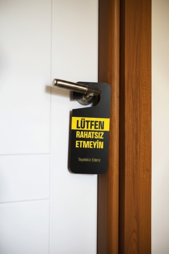 Lütfen Rahatsız Etmeyin Kapı Askısı 10 Adet 9cm X 21,5cm