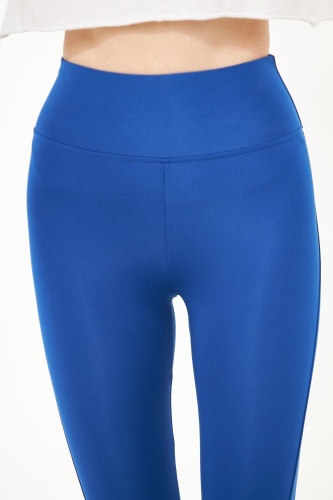 Saks Kadın Spor Tayt Sıkılaştırıcı Toparlayıcı Yüksek Bel Tam Boy Spor Tayt Leggings Fitness
